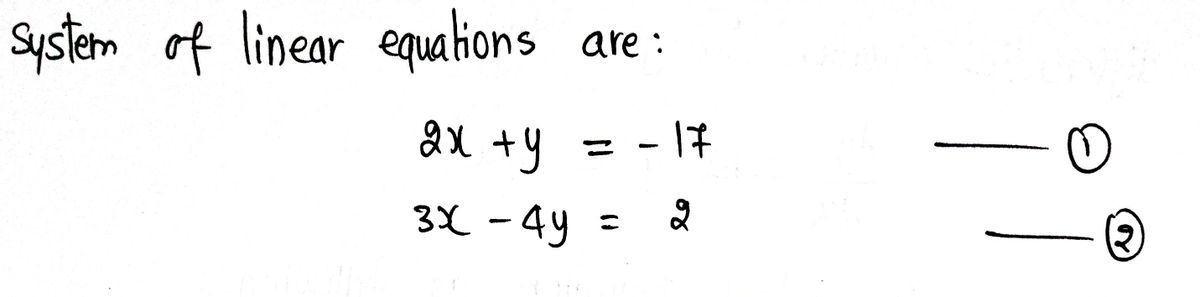 Algebra homework question answer, step 1, image 1